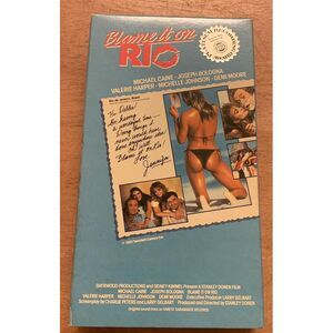 Blame It on Rio‎ VHS 1984 Michael Caine Demi Moore